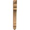 Ekena Millwork Olympic Arts & Crafts Rough Sawn Bracket, Western Red Cedar, 4"W x 26"D x 38"H BKT04X26X38OLY03RWR - alternate 2